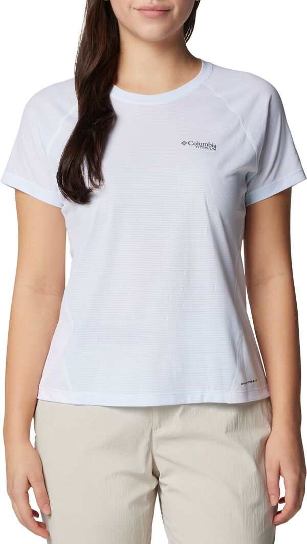 コロンビア レディース シャツ トップス Columbia Women's Cirque River Short Sleeve Shirt Whiteの通販は