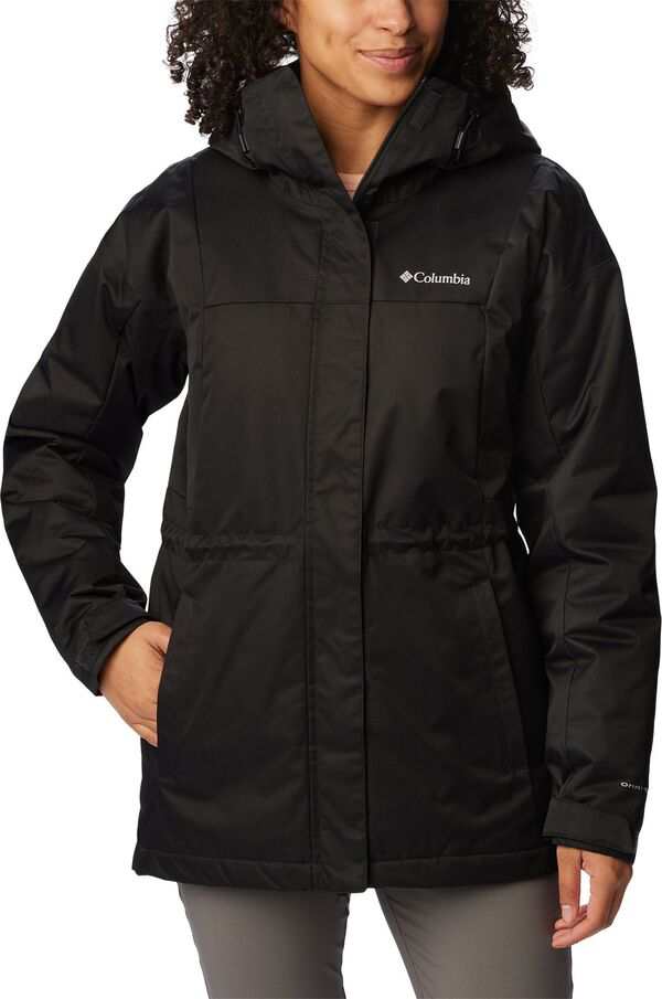 コロンビア レディース ジャケット・ブルゾン アウター Columbia Women's Hikebound Long Insulated Jacket Black