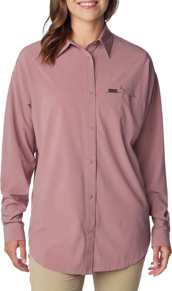 コロンビア レディース シャツ トップス Columbia Women's Boundless Trek Layering Long Sleeve Figの通販は