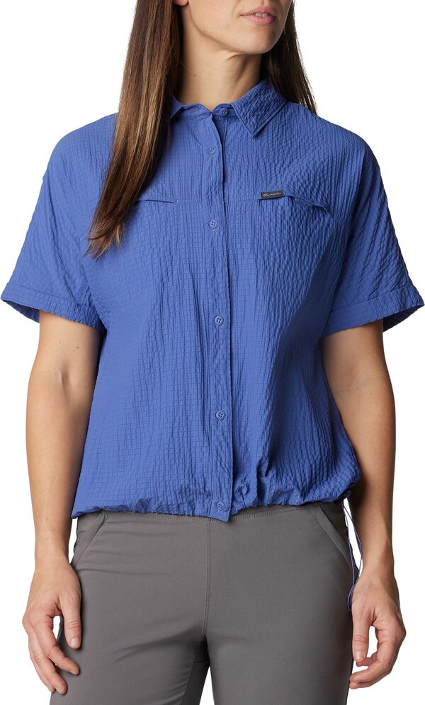 コロンビア レディース シャツ トップス Columbia Women's Boundless Trek Short Sleeve Button Up Eve Seersuckerの通販は 7,980円