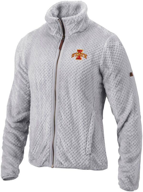 コロンビア レディース ジャケット・ブルゾン アウター Columbia Women's Iowa State Cyclones Grey Fire Side Sherpa Fleece Full Zip J 28,980円