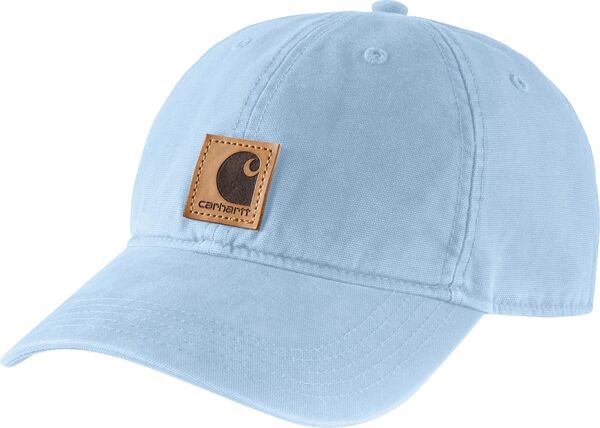 カーハート メンズ 帽子 アクセサリー Carhartt Men's Canvas Odessa Baseball Cap Fog Blueの通販は 7,378円
