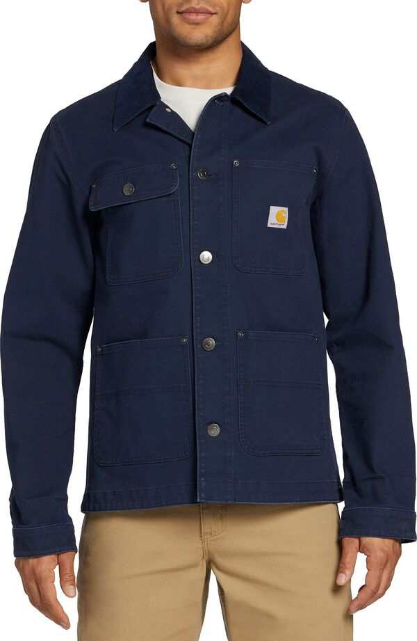 カーハート メンズ ジャケット・ブルゾン アウター Carhartt Men's Chore Coat Navy