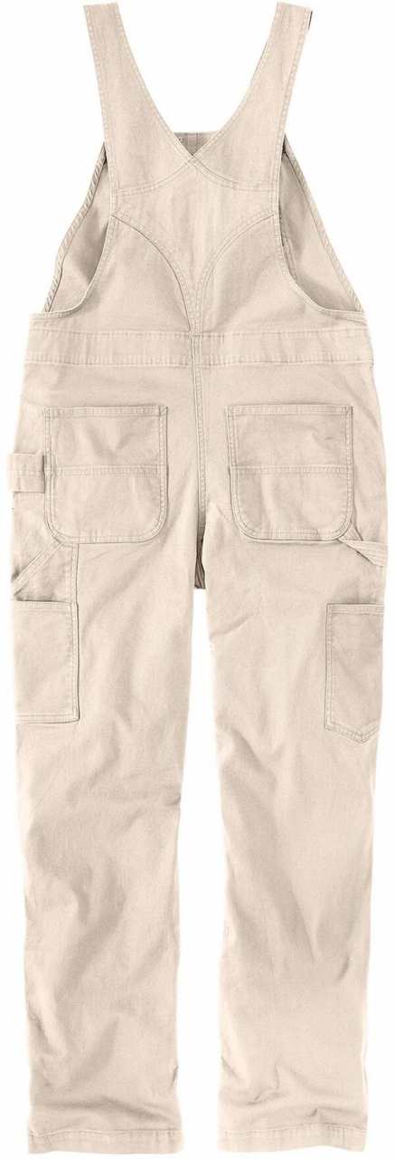 カーハート レディース カジュアルパンツ ボトムス Carhartt Women's Canvas Overalls Natural