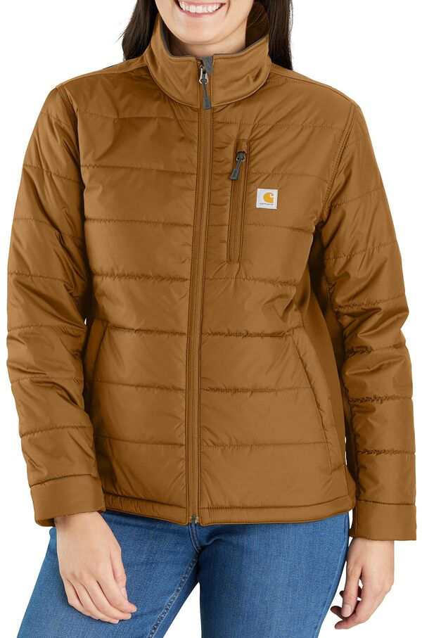 カーハート レディース ジャケット・ブルゾン アウター Carhartt Women's Gilliam Jacket Carhartt Brown