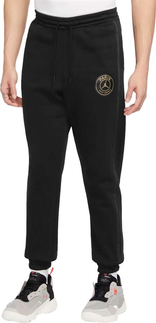 ジョーダン メンズ カジュアルパンツ ボトムス Jordan Men's Paris Saint-Germain Fleece Pants Black