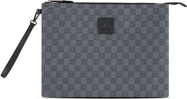 ジョーダン レディース クラッチバッグ バッグ Jordan Monogram Pouch (0.69L) Dk Smoke Grey