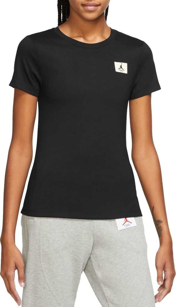 ジョーダン レディース シャツ トップス Jordan Women's Slim T-Shirt Black