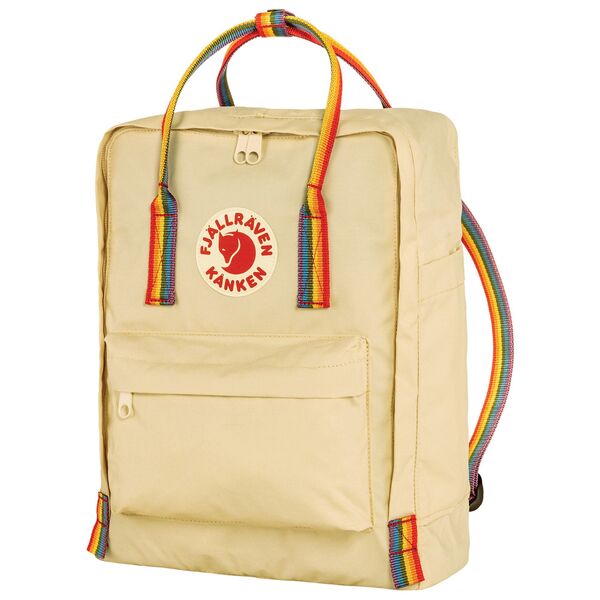 フェールラーベン レディース バックパック・リュックサック バッグ Fjallraven Kanken Rainbow Backpack Ochre/Rainbow Patternの通販は