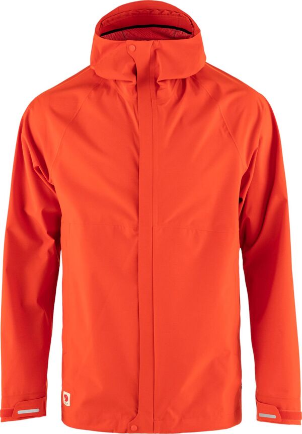 フェールラーベン メンズ ジャケット・ブルゾン アウター Fjallraven Men's HC Hydratic Trail Jacket Flame Orangeの通販は