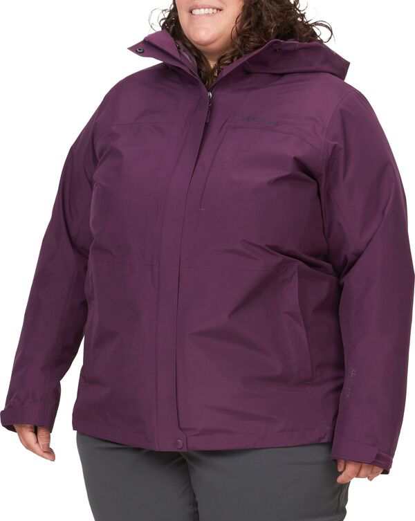 マーモット レディース ジャケット・ブルゾン アウター Marmot Women's GORE-TEX Minimalist Component 3-in-1 Jacket Purple Fig