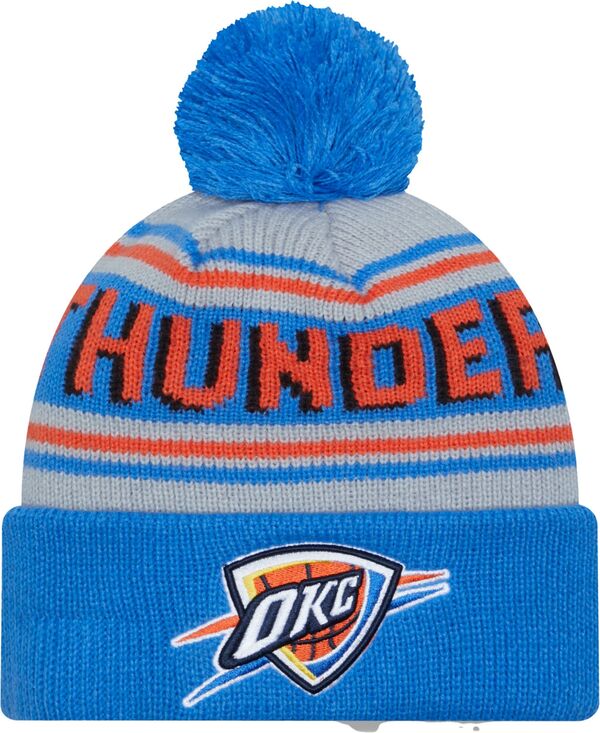 ニューエラ メンズ 帽子 アクセサリー New Era Adult Oklahoma City Thunder Blue Cheer Knit Hatの通販は