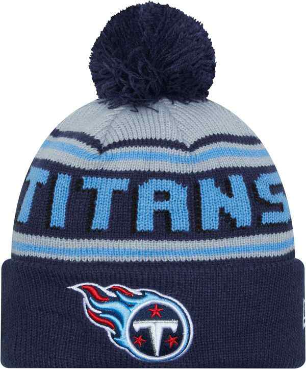 ニューエラ メンズ 帽子 アクセサリー New Era Men's Tennessee Titans Navy Cheer Knit Beanieの通販は 5,980円