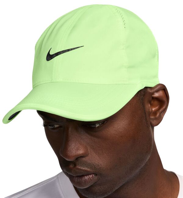 ナイキ メンズ 帽子 アクセサリー Nike Dri-FIT Club Unstructured Featherlight Hat Barely Volt/Blackの通販は