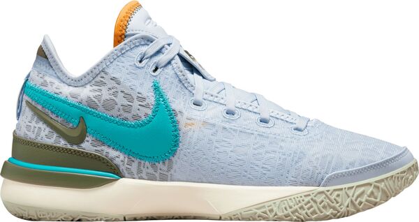 ナイキ レディース スニーカー シューズ Nike LeBron NXXT Gen Basketball Shoes Blue Tint/Teal/Guavaの通販は