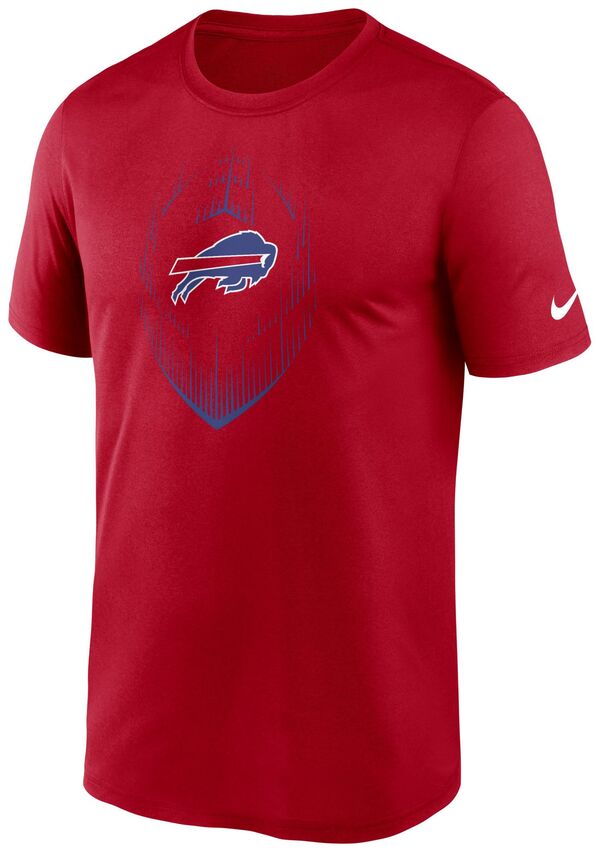 ナイキ メンズ ジャケット・ブルゾン アウター Nike Men's Buffalo Bills Legend Icon University Red T-Shirtの通販は
