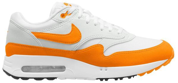 ナイキ メンズ スニーカー シューズ Nike Men's Air Max 1 '86 OG Golf Shoes White/Orange