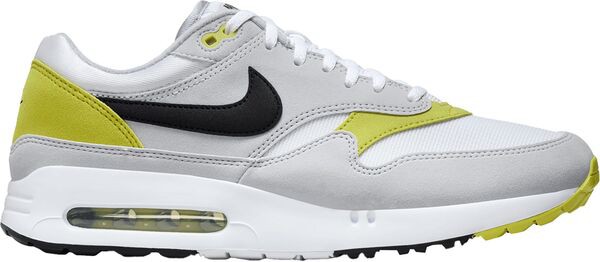 ナイキ メンズ スニーカー シューズ Nike Men's Air Max 1 '86 OG Golf Shoes Wolf Grey/Blk/Wht