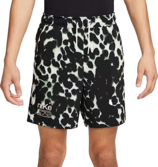 ナイキ メンズ ハーフパンツ・ショーツ ボトムス Nike Men's Dri-FIT Unlimited Studio '72 Unlined 7'' Shorts Sea Glass