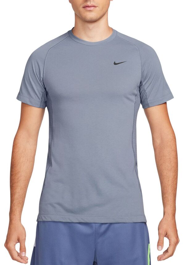 ナイキ メンズ シャツ トップス Nike Men's Dri-FIT Flex Rep Short Sleeve Fitness Shirt Ashen Slateカジュアルシャツ