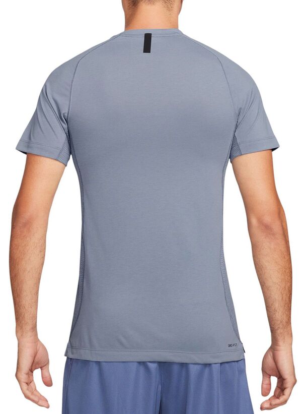 ナイキ メンズ シャツ トップス Nike Men's Dri-FIT Flex Rep Short Sleeve Fitness Shirt Ashen Slate