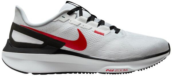 ナイキ メンズ スニーカー シューズ Nike Men's Structure 25 Running Shoes White/Red