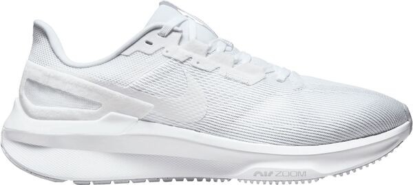 ナイキ メンズ スニーカー シューズ Nike Men's Structure 25 Running Shoes White/White/Pure Platinum