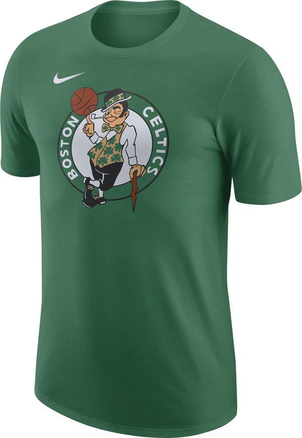 ナイキ メンズ Tシャツ トップス Nike Men's Boston Celtics Green Essential Logo T-Shirtの通販は