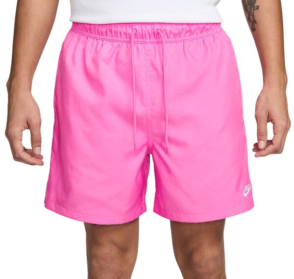 ナイキ メンズ ハーフパンツ・ショーツ ボトムス Nike Men's Club 6'' Woven Flow Shorts Playful Pinkの通販は 6,980円