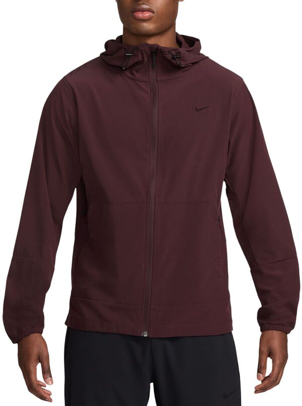 ナイキ メンズ ジャケット・ブルゾン アウター Nike Men's Unlimited Repel Versatile Jacket Burgundy Crush/Black