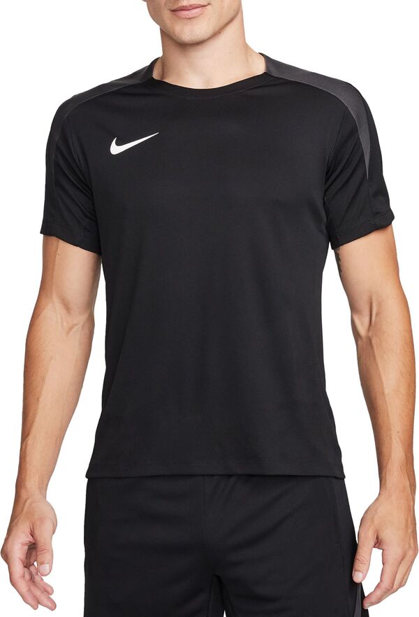ナイキ メンズ シャツ トップス Nike Men's Dri-FIT Strike Short Sleeve Soccer Shirt Blackの通販は