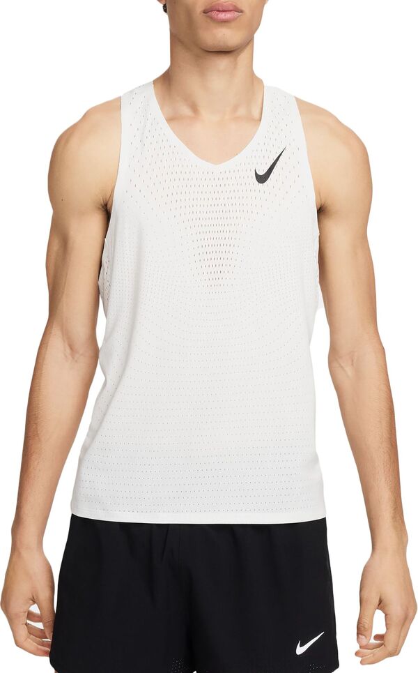 Nike Aeroswift Mサイズ ホワイト シャツ Nike AeroSwift Men's Dri-FIT ADV Short-Sleeve Running Top