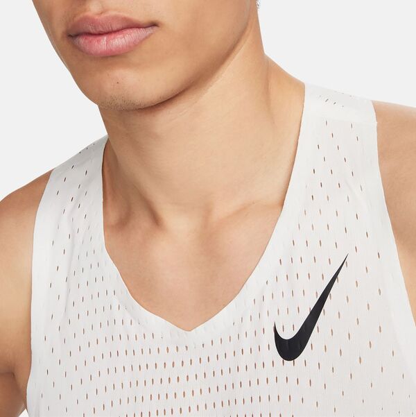 Nike Aeroswift Mサイズ ホワイト シャツ Nike AeroSwift Running Racing Tank Top Shirt White CJ2369