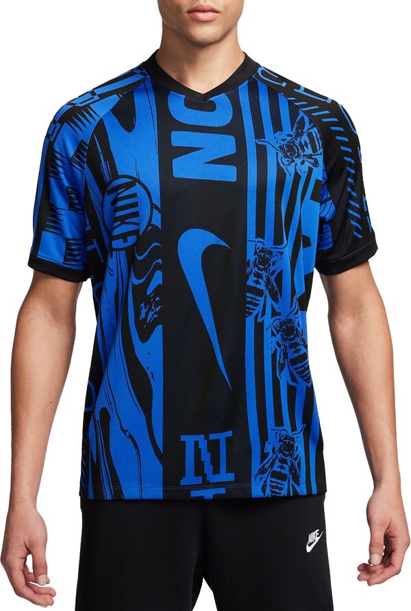 ナイキ メンズ シャツ トップス Nike Men's Dri-FIT Culture of Football Short Sleeve Soccer Jersey Game Royalの通販は