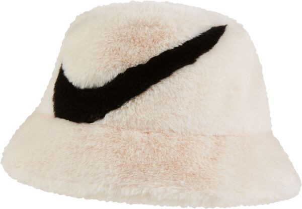 ナイキ レディース 帽子 アクセサリー Nike Women's Apex Faux Fur Swoosh Bucket Hat Guava Ice