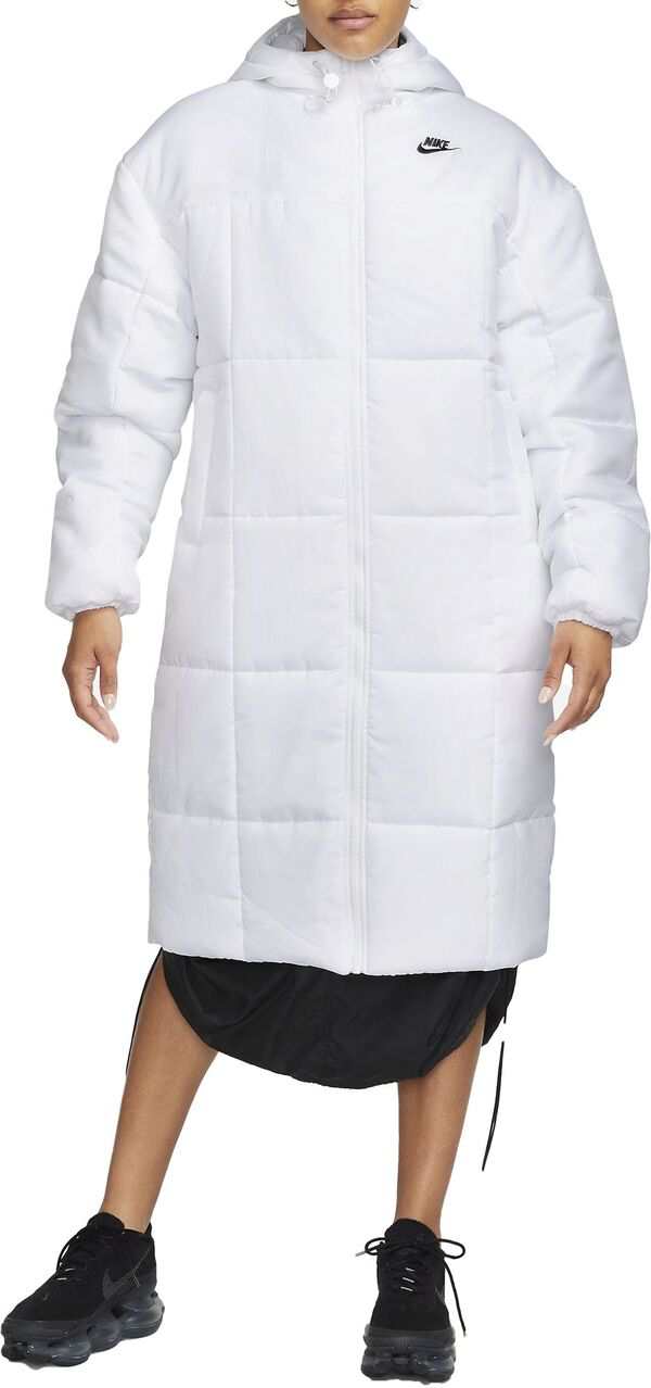 ナイキ レディース ジャケット・ブルゾン アウター Nike Sportswear Women's Classic Puffer Parka White