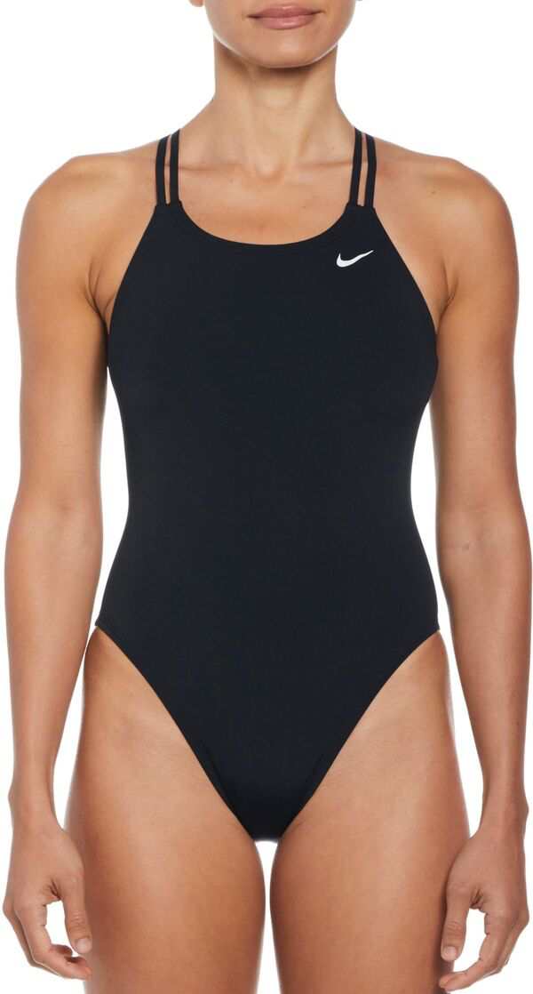 ナイキ レディース 上下セット 水着 Nike Women's Hydrastrong Solid Spiderback One Piece Black