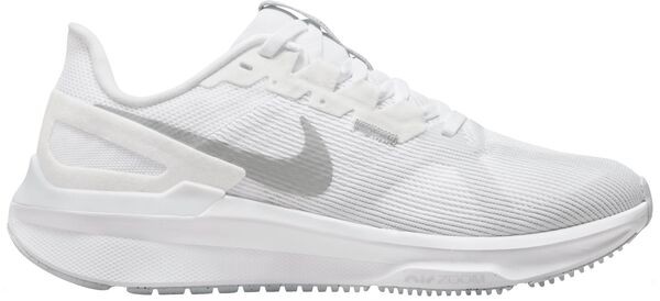 ナイキ レディース スニーカー シューズ Nike Women's Structure 25 Running Shoes White/Metallic Silver