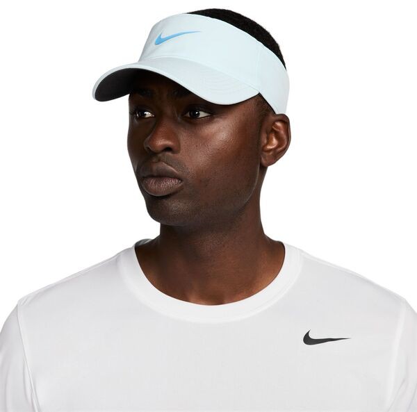 ナイキ レディース 帽子 アクセサリー Nike Adult Dri-FIT Ace Swoosh Visor Glacier Blue/Anthraciteの通販は