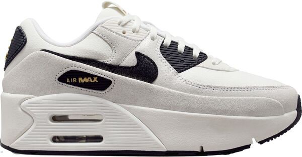ナイキ レディース スニーカー シューズ Nike Women's Air Max 90 LV8 Shoes Natural Shinerミドルカットスニーカー