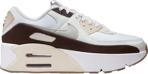 ナイキ レディース スニーカー シューズ Nike Women's Air Max 90 LV8 Shoes White/Brown