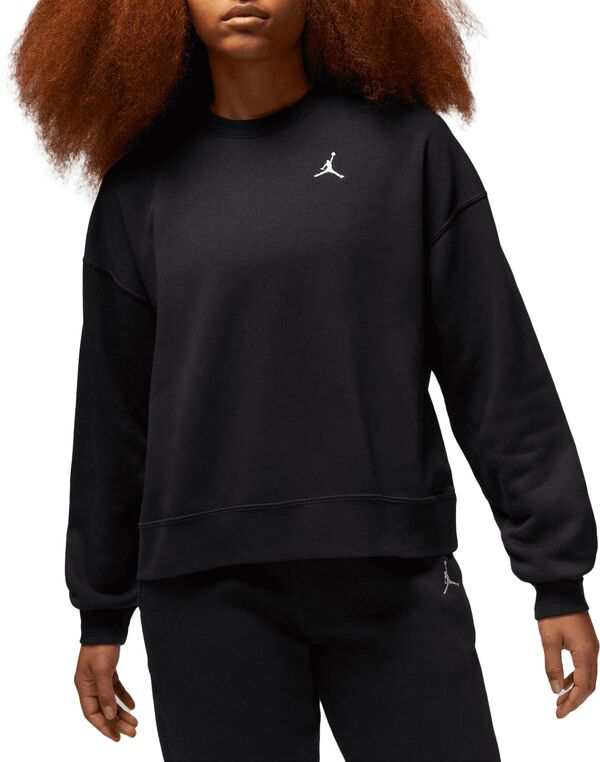 ジョーダン レディース パーカー・スウェット アウター Jordan Women's Brooklyn Fleece Crewneck Sweatshirt Black