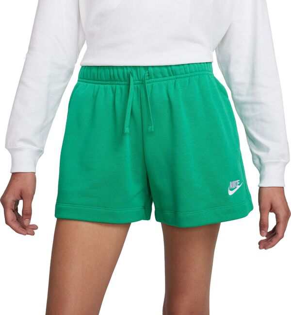 ナイキ レディース ハーフパンツ・ショーツ ボトムス Nike Sportswear Women's Club Fleece Mid-Rise Shorts Stadium Green