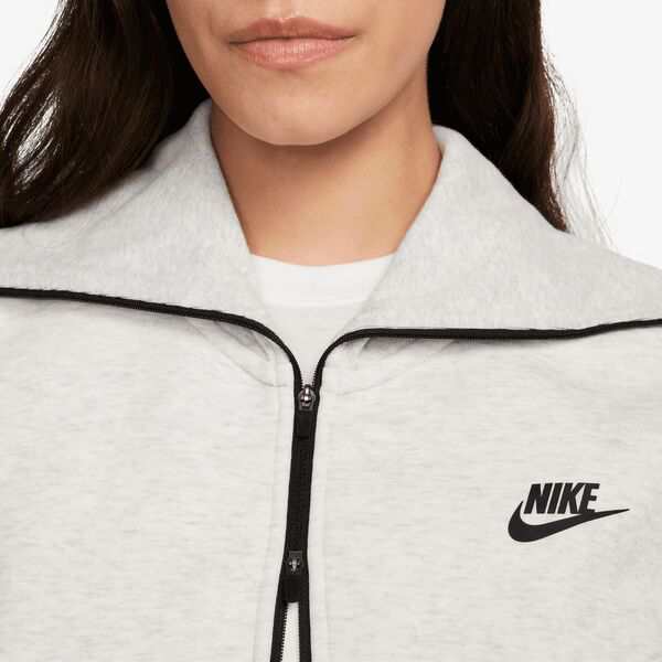 ナイキ レディース ジャケット・ブルゾン アウター Nike Sportswear Women's Tech Fleece Loose Full-Zip Track Jacket Lt Grey Heather