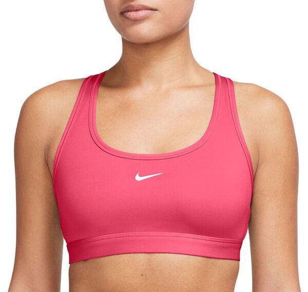 ナイキ レディース ブラジャー アンダーウェア Nike Women's Swoosh Light Support Non-Padded Sports Bra Aster Pink