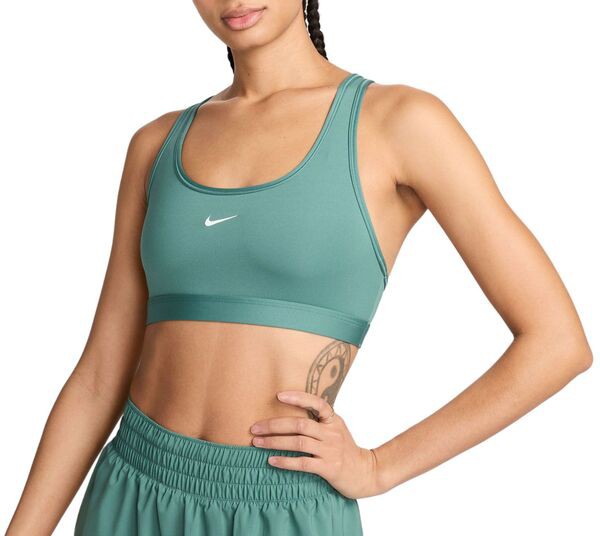 ナイキ レディース ブラジャー アンダーウェア Nike Women's Swoosh Light Support Non-Padded Sports Bra Bicoastal