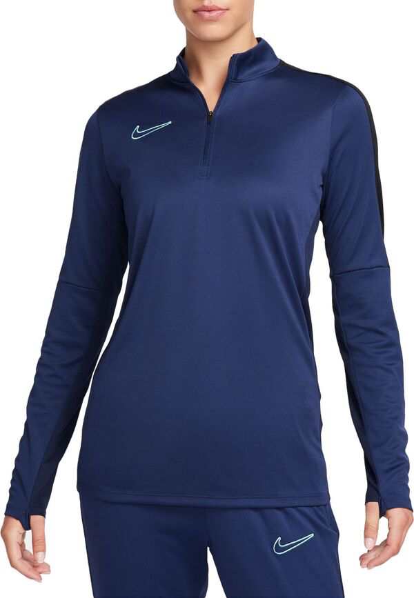 ナイキ レディース シャツ トップス Nike Women's Dri-FIT Academy Soccer Drill Top Midnight Navy