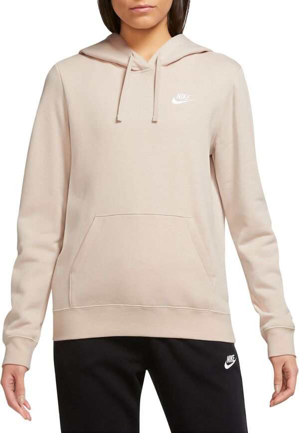 ナイキ レディース パーカー・スウェット アウター Nike Sportswear Women's Club Fleece Pullover Hoodie Sanddrift