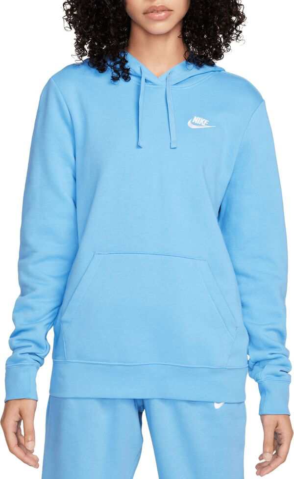 ナイキ レディース パーカー・スウェット アウター Nike Sportswear Women's Club Fleece Pullover Hoodie University Blue