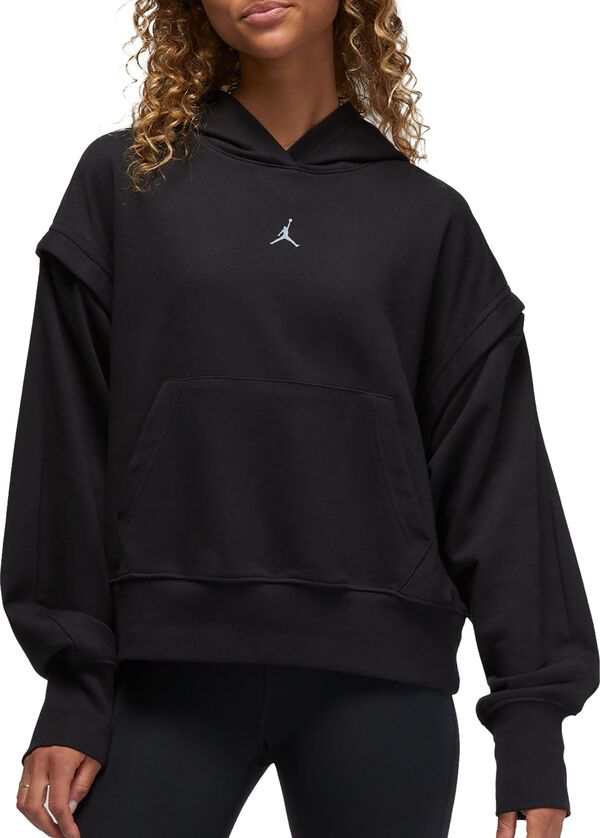 ジョーダン レディース ハーフパンツ・ショーツ ボトムス Jordan Sport Women's Fleece Hoodie Black